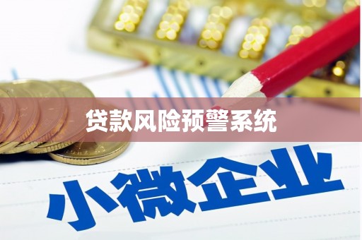 略阳贷款风险预警系统